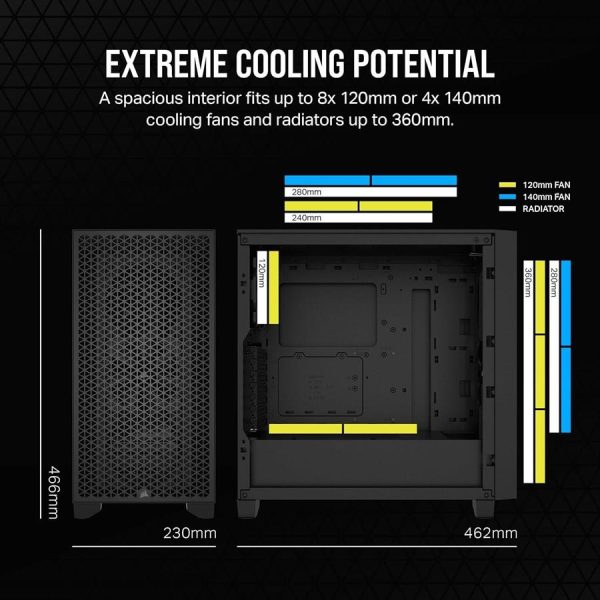 corsair 3000d airflow black pc casing price in pakistan 4 19643 0 260124085327317
